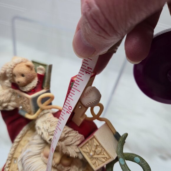 Enesco The Heart of Christmas "I Believe" Santa Claus Figure 2014  #4038656 - Picture 13 of 14